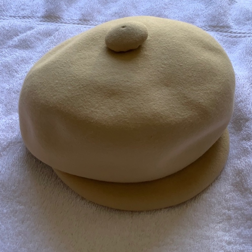 Vintage Tan Meier + Frank Company Hat